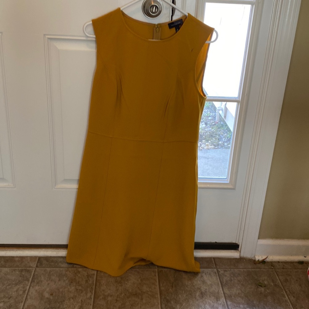 NWT Golden Yellow Sleeveless The Limited Dress